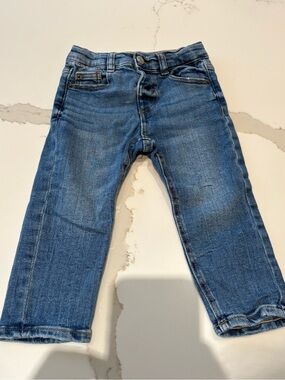 Zara Baby 9-12 Month The Regular Pant Denim Jeans Straight Leg
